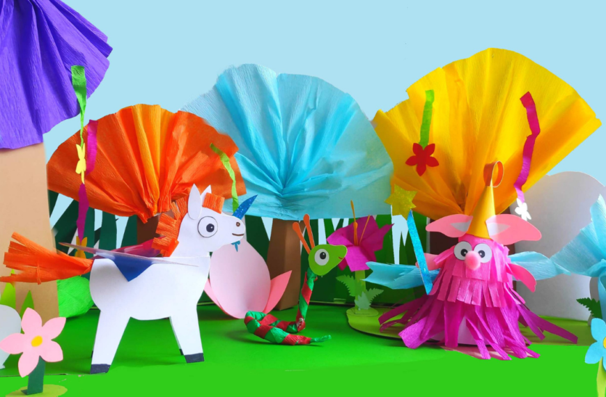 Papierowy teatrzyk dla dzieci. Show podróż do papierowej krainy