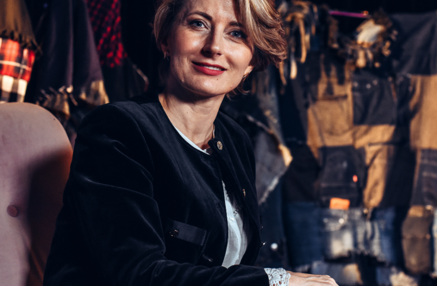 katarzyna zajączkowska w studiu dworek tv