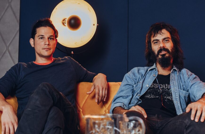 Artyści z Monsieur Doumani podczas wywiadu Jazzkultury