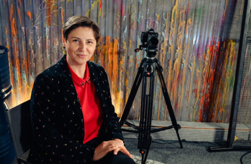 Joanna Flis w Dworek TV